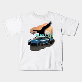 Bugatti Chiron Kids T-Shirt